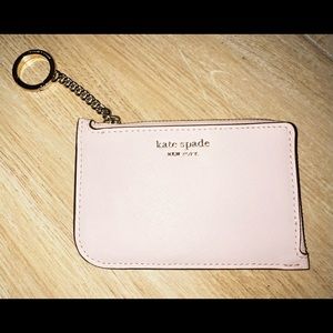 Brand New Light Pink Kate Spade Card holder.